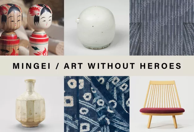 Book cover of Mingei Art Without Heroes