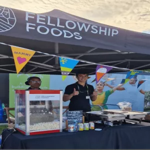 Fellowship foods market stall