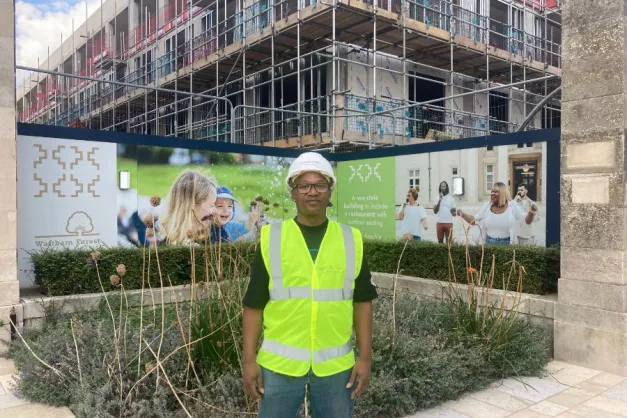 David, a construction worker at Fellowship Square 2023