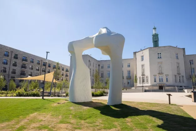 Artist impression of The Arch by Henry Moore at Fellowship Square