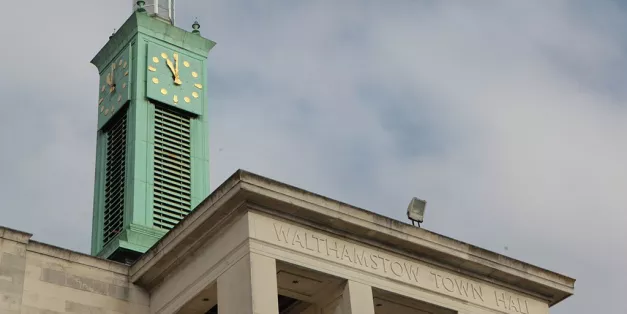 Image of Walthamstow Town Hall clock tower 