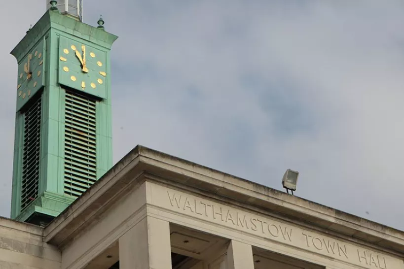 Image of Walthamstow Town Hall clock tower 